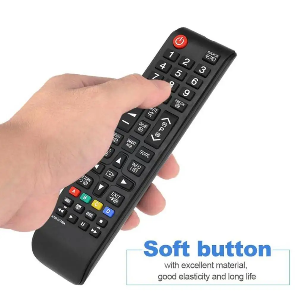 

Универсальный пульт дистанционного управления для телевизора, сменный беспроводной смарт-контроллер для Samsung HDTV, LED Smart Digital TV, черный