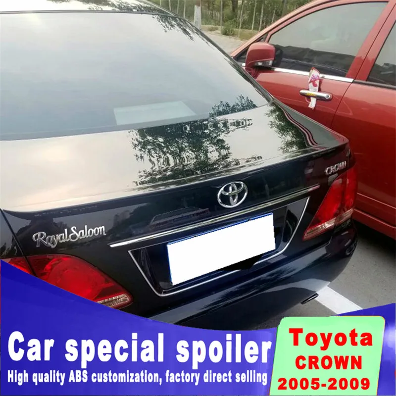 CROWN спойлер 2005 2006 2007 2008 2009 Crown модель автомобиля паста без пробивки задний
