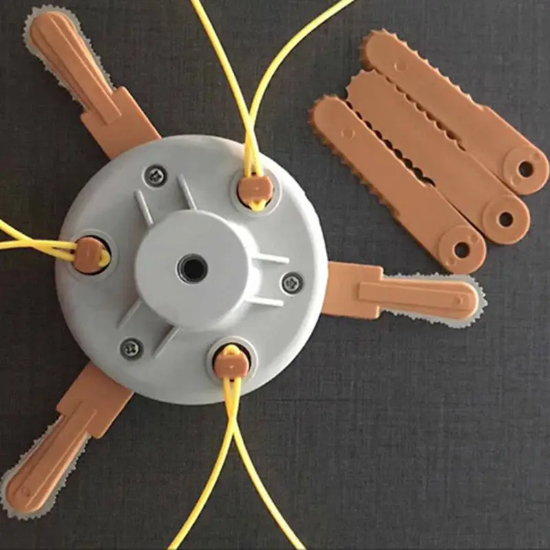 

Dual Use Grass Trimmer Head Nylon Razor Lawn Mower Cutter Blade Garden Accessories Tools