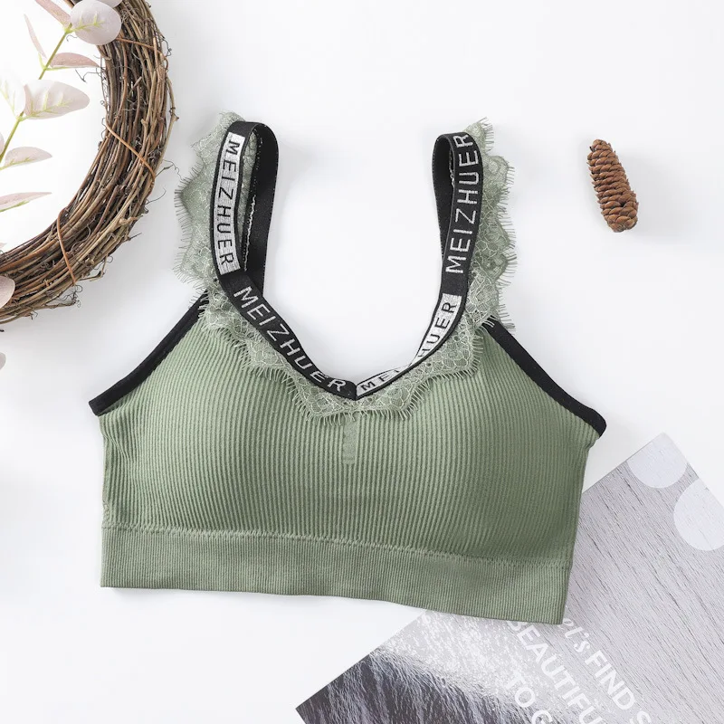 Женский бюстгальтер кружевной топ красивое нижнее белье на спине обмотанный