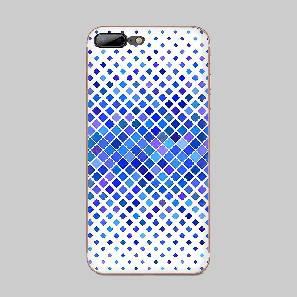 Цветной мозаичный цветной чехол для Apple iPhone 11 Pro X XS Max XR 4 4S 5 5C 5S SE 6 6S 7 8 Plus мягкий ТПУ