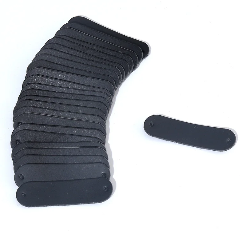 New 20pcs Blank PU Leather Labels For DIY Craft Sewing Garment Accessories Vintage Jeans Bags Hats Shoes Tags Decor Supplies | Дом и сад