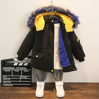 baby boys down parkas winter toddler fashion thick velvet outerwear for bebe inafnt warm coats children jackets outfits hoodies