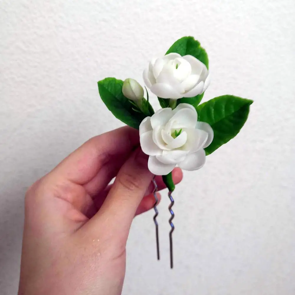 Заказные шпильки для волос из жасмина LALAVARA романтичные аксессуары женщин и