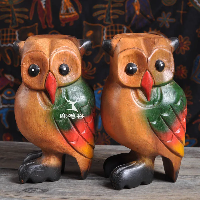 

Характеристики Юго-Восточной Азии, ремесла, украшение для дома, животное, украшение из Таиланда, резьба по дереву, креативный дисплей в виде ...