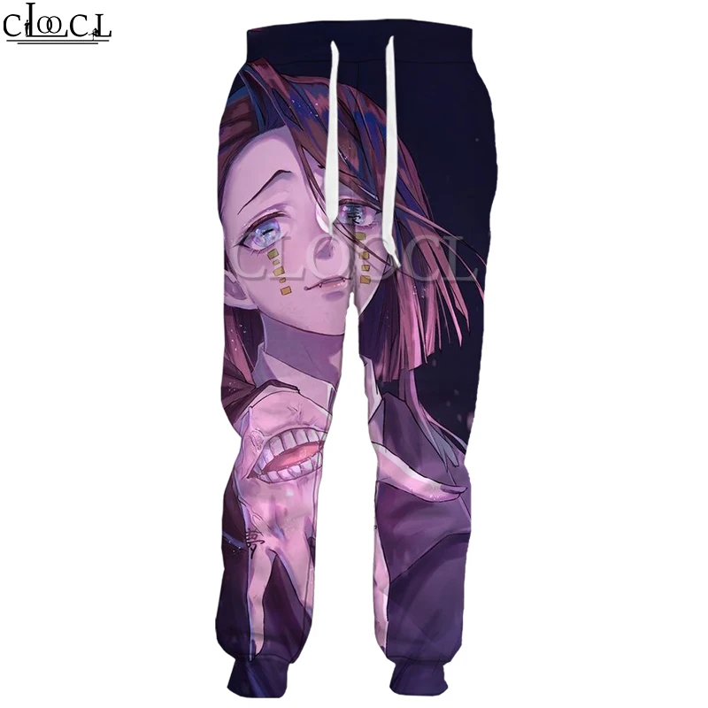 

HX Kimetsu No Yaiba The Movie: Mugen Train Enmu 3D Print Fashion Casual Men Women Streetwear Harajuku Trousers Drop Shipping