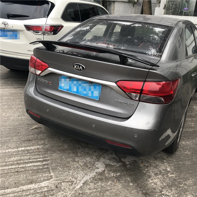 Спойлер для Forte K3 2006-2018 KIA TF высококачественный спойлер из АБС-материала заднее