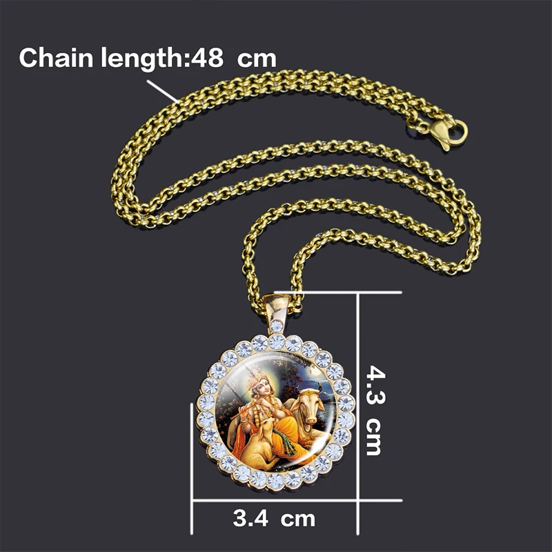 Ожерелье лорд Шива s натараджа буддийские ювелирные изделия Кришна и Радха Hinduism