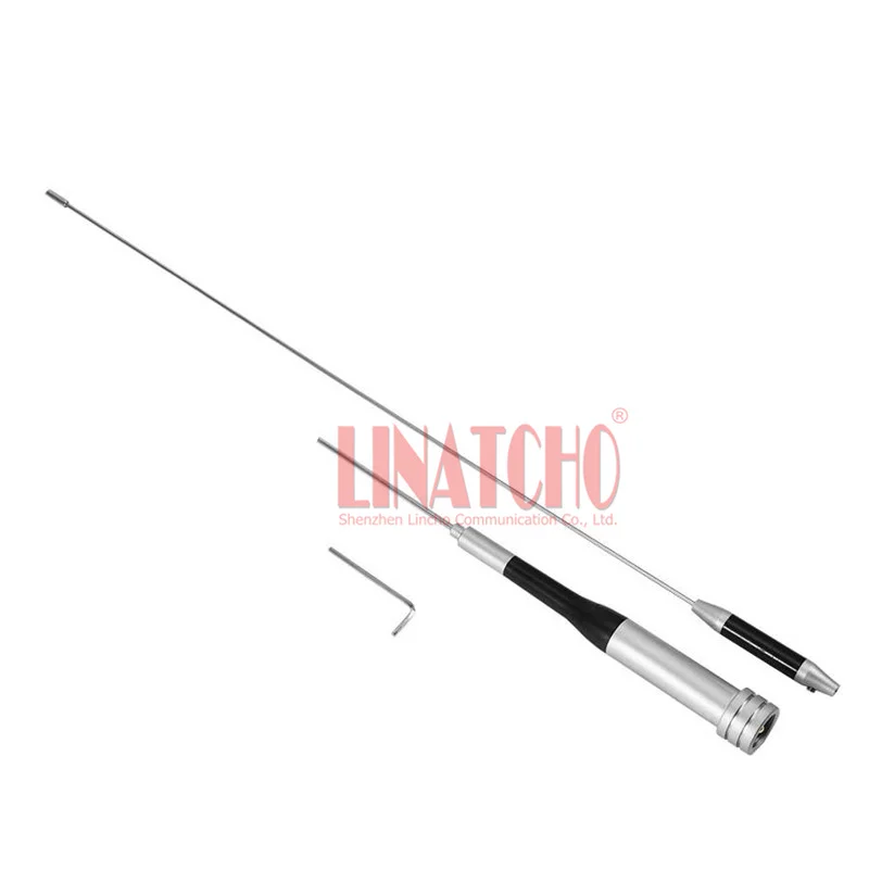 SG-506 VHF UHF 144MHz 430MHz Dual Band Mobile Car Whip Antenna for Two-way Radio PL259