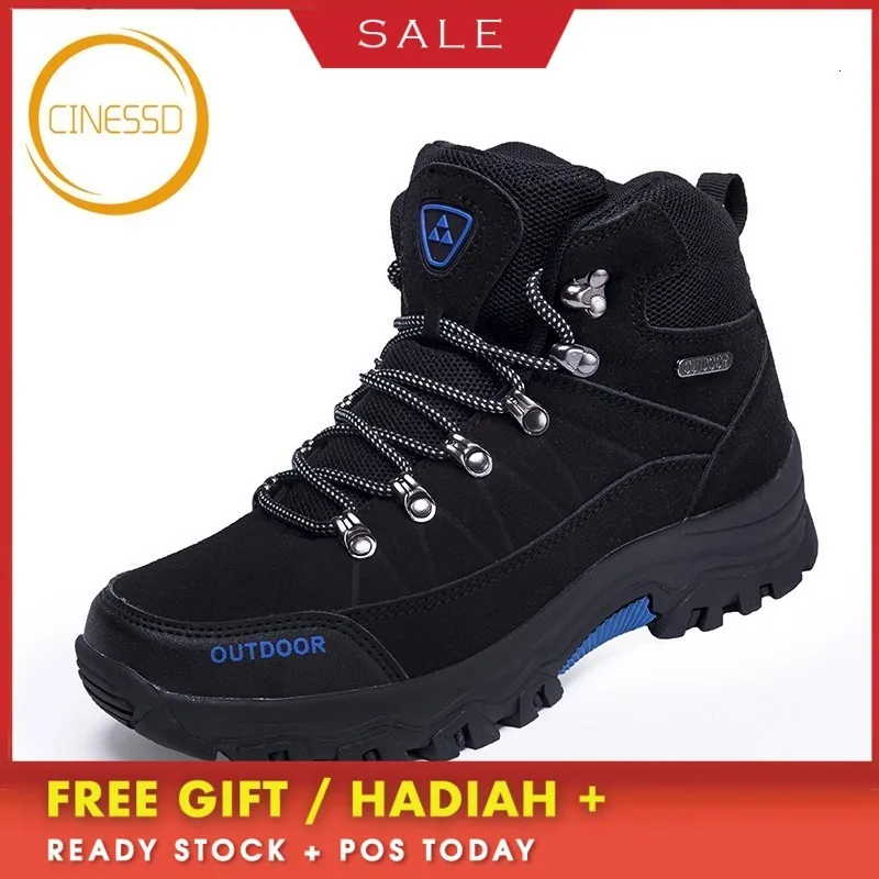 CINESSD/мужские уличные треккинговые ботинки с высоким берцем Водонепроницаемая