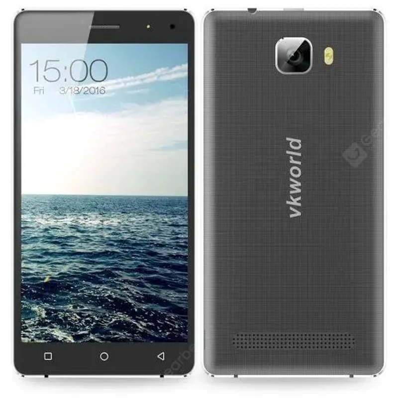 Смартфон VKWORLD T3 2 Гб ОЗУ 16 ПЗУ 5 0 дюйма 2.5D четырехъядерный процессор MTK6735 Android 1 2500