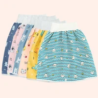 reusable cloth diapers skirt shorts baby waterproof pants shorts diapers childrens 2 in 1 training pants baby diaper bed clothes
