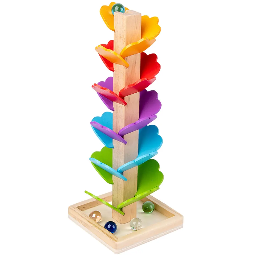 

Спиральная башня с шариками, игрушка для укладки, интерактивная обучающая конструкция, падающая и идущая шаровая рампа, подарок для детей н...