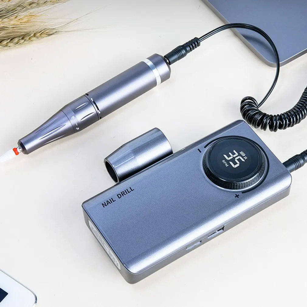 

Portable USB Power Bank Metal Handle Nail Tool Electric Sander Armor Remover Polishing Machine Dead Skin Remover