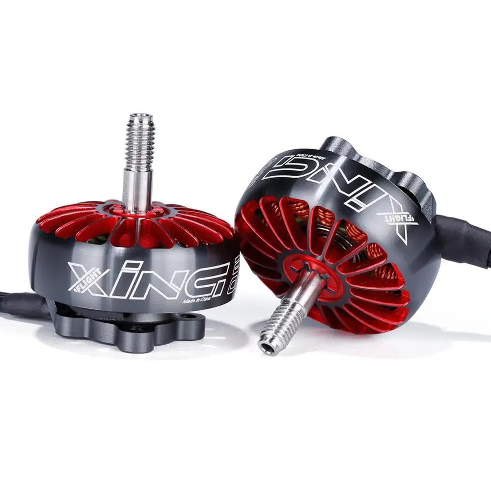 Двигатель XING X2806.5 2 6s 1300KV/1800KV FPV Бесщеточный двигатель для RC гоночный Дрон|Детали и