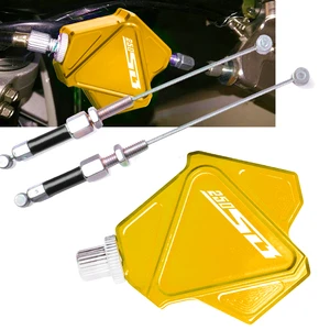 Motorcycle CNC Brake Levers Ropes Cables Stunt Clutch Lever Easy Pull Cable System For SUZUKI 250SB 2002 2003 2004 2005 2006