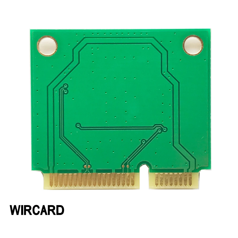 WIRCARD Двухдиапазонная intel 3165NGW 3165AC мини PCI 802.11ac Wi Fi WLAN карта 433 Мбит/с 2 4G/5 ГГц Bluetooth 4 0