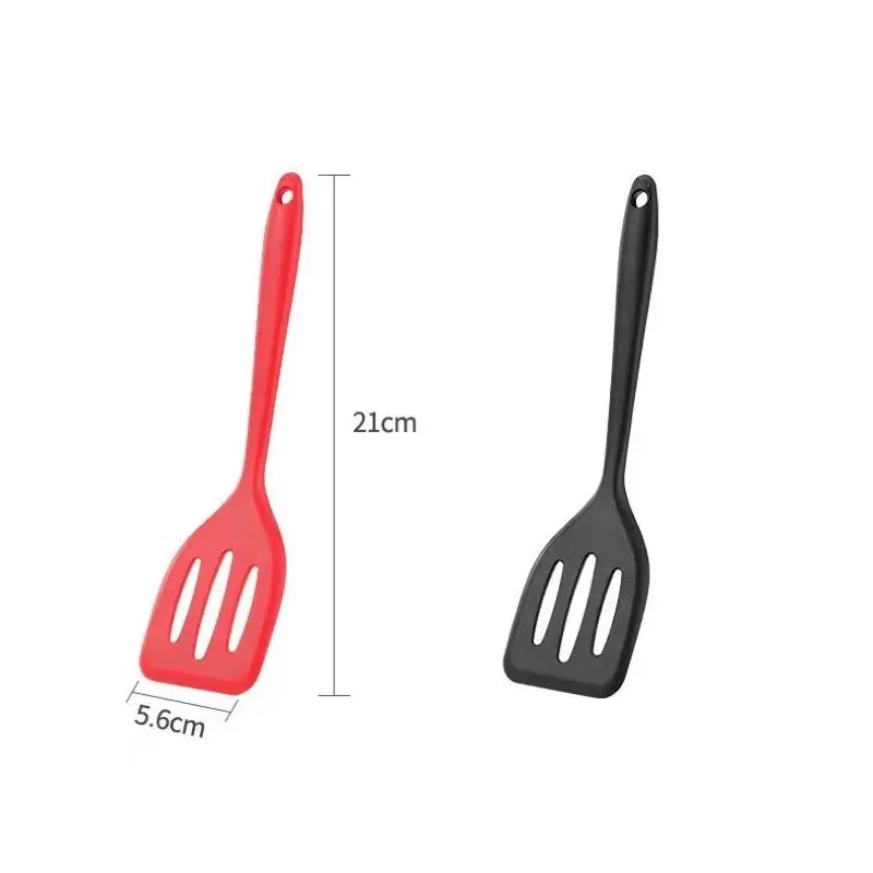 

Non Stick Silicone Slotted Turner High Heat Resistant Cooking Spatula Pancake Frying Pan Shovel Kitchen Tools Cooking Utensils