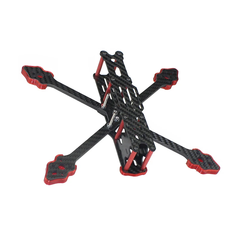 Рамка для квадрокоптера FPV из углеродного волокна, 210 мм, для 5-дюймовых пропеллеров