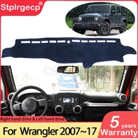 for jeep wrangler jk 20072017 anti slip mat dashboard cover pad sunshade dashmat accessories 2008 2009 2010 2012 2013 2015 2016