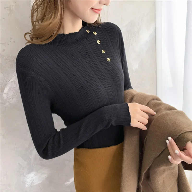 

1241336 (floor 1, floor 3, No. 14, zone a) actual shooting 2020 Korean winter new bottoming sweater 2020tx