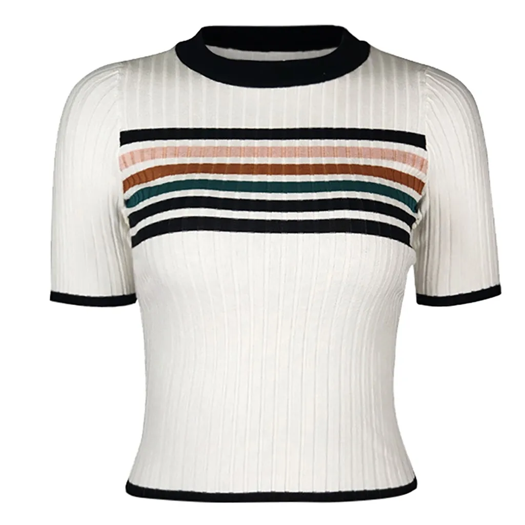 Футболка riverdale женская рубашка модные женские летние сексуальные вязаные топы в