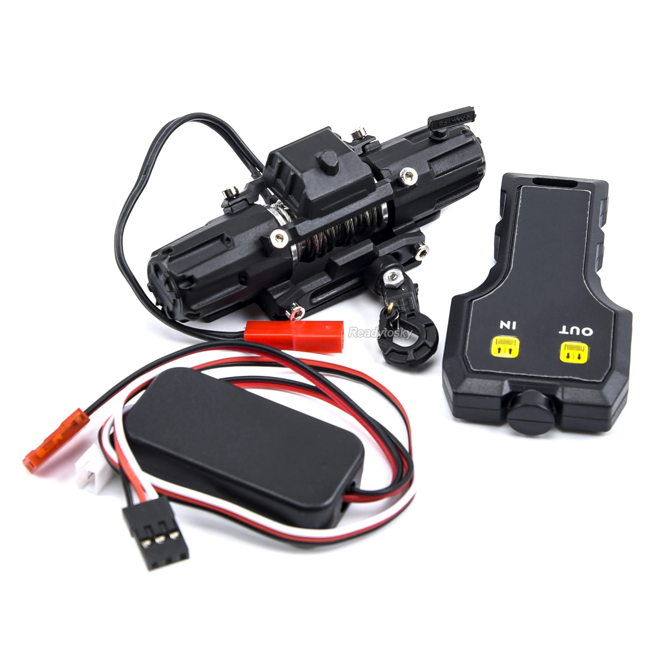 Беспроводная Автоматическая лебедка с двойным мотором пульт дистанционного