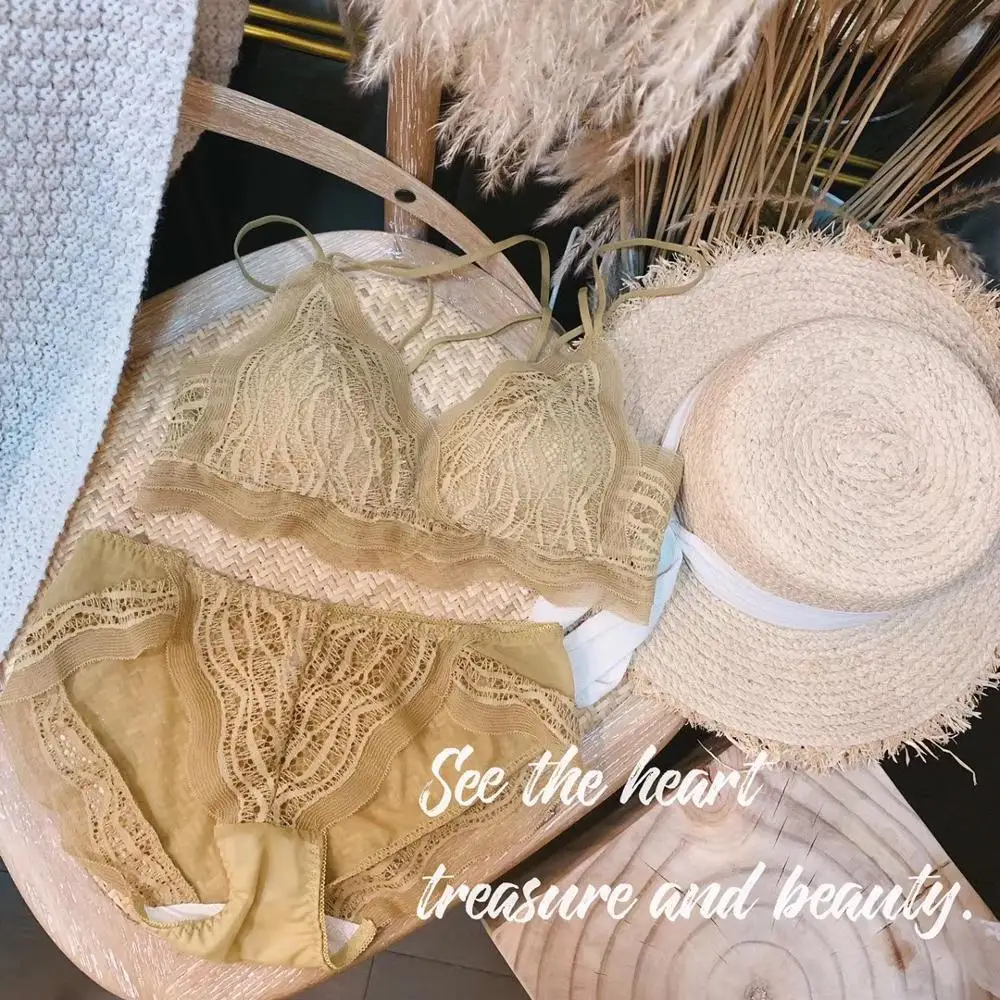 Женское сексуальное нижнее белье кружевной бюстгальтер без косточек с цветочным