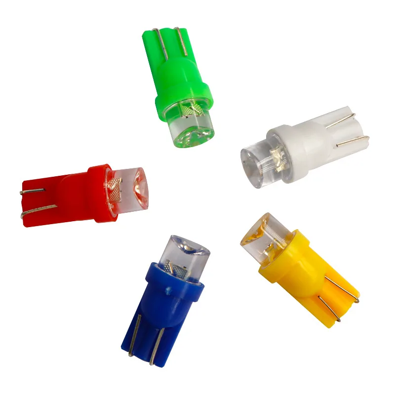 

10 шт., Автомобильные светодиодные лампы T10 194 168 SMD для W5W, белые светодиодные лампы с клиновидным освещением, 12 В, парковочная лампа, автомобил...