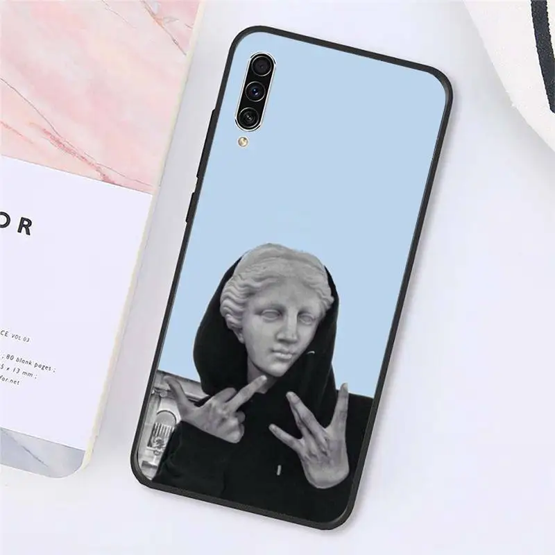 

Phone Case For Samsung galaxy A S note 10 7 8 9 20 30 31 40 50 51 70 71 21 s ultra plus flower girl animal space anime universe