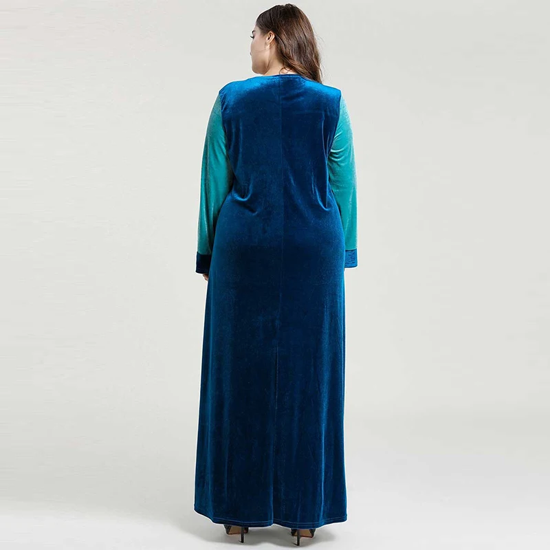 Последняя мусульманская Зимняя мода большой размер Женская Ближний Восток