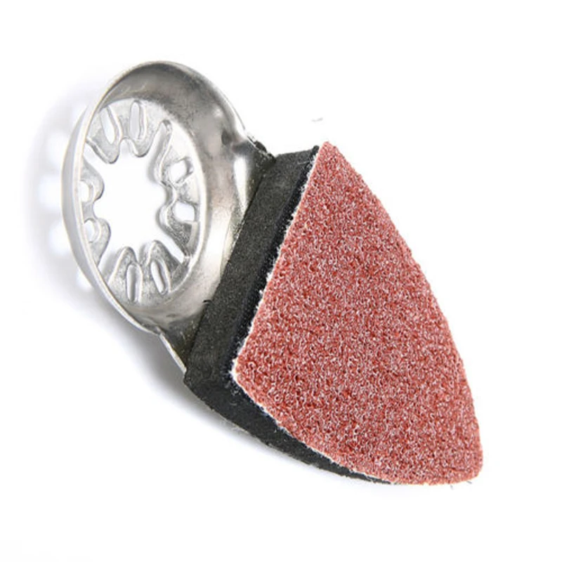 

Polishing Grinding Sanding Paper Tringle Sander Pads Alumina 50pcs 60-240 Grit