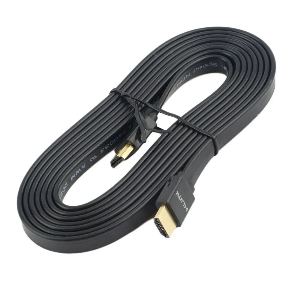 

Male To Male HDMI-compatible Cable 1.5m/3m/5m HDMI-compatible Cable Gold Plated Plug 1080P 3D for 3D TVs and Smart TV