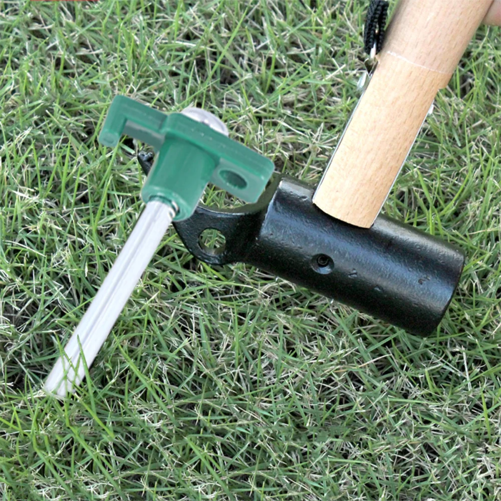 

2PCS 250mm 10 Inch Long Size Sky Screen Accessories Outdoor Camping Nails Long Windproof Steel Nails(Green)