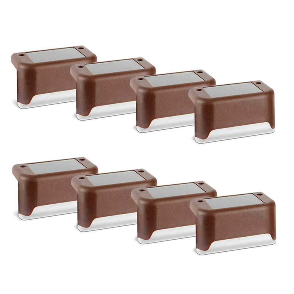 Светодиодный лампы на солнечных батареях Солнечный шаг огни Открытый