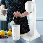 Портативный пищевой блендер, автоматический Электрический вспениватель молока, миксер для капучино, кофе, латте, блендер для взбивания молока с европейской вилкой