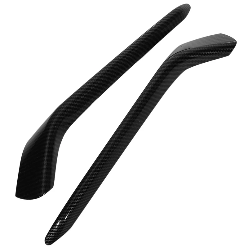 

for Honda Civic Hatchback 2019-2020 Car Carbon Fiber Front Fog Light Lamp Cover Trim Molding Bezel Garnish Stickers