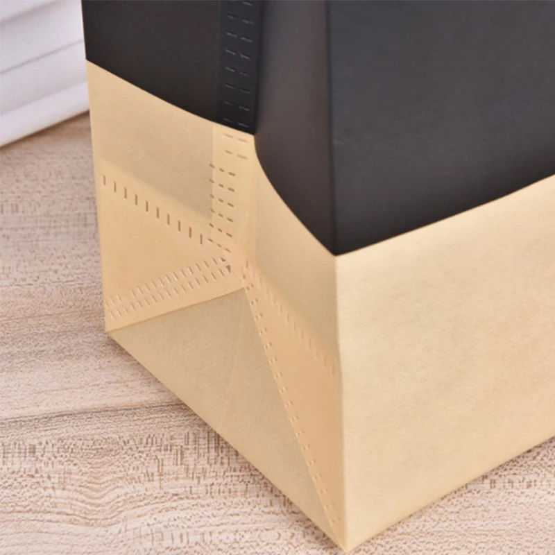 

Foldable Shopping Bag Reusable Square Shopping Bag Non-Woven Folding Travel Shopper Bag Patchwork Color Portable Storage Bags