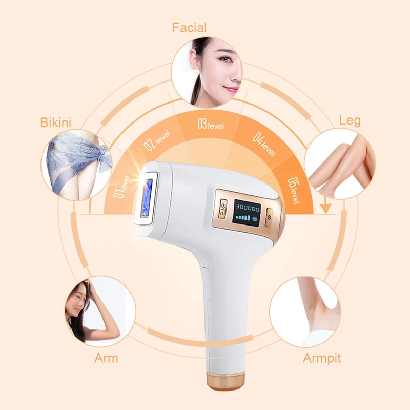 IPL для домашнего использования новая лазерная машина удаления волос лазерный