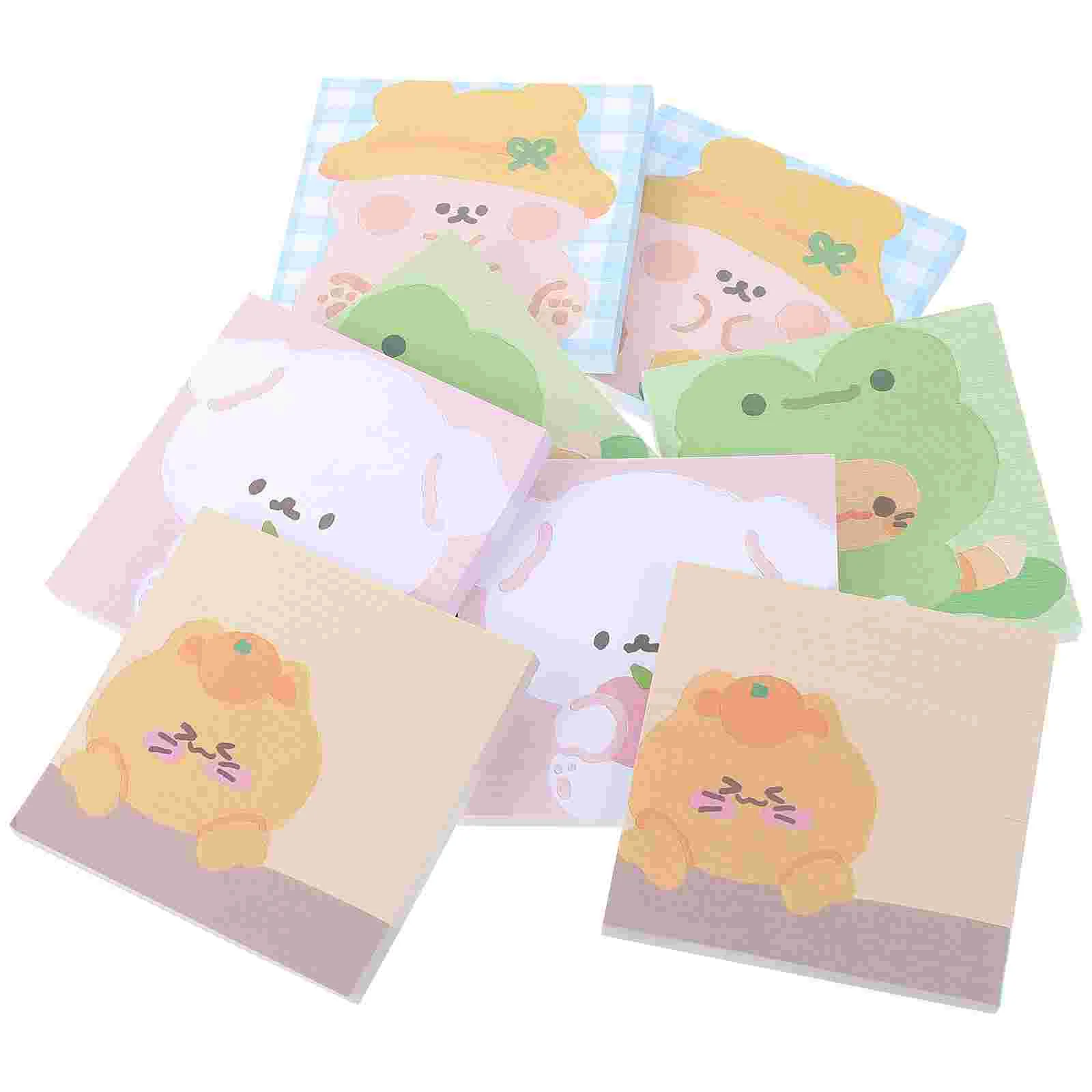 

8 шт., бумажные блокноты с 3D рисунком