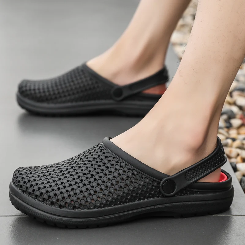 

2020 Summer Sandals for Beach Sports Women Men's Slip-on Shoes Slippers Female Male Croc Clogs Crocks Crocse Water Mules D053