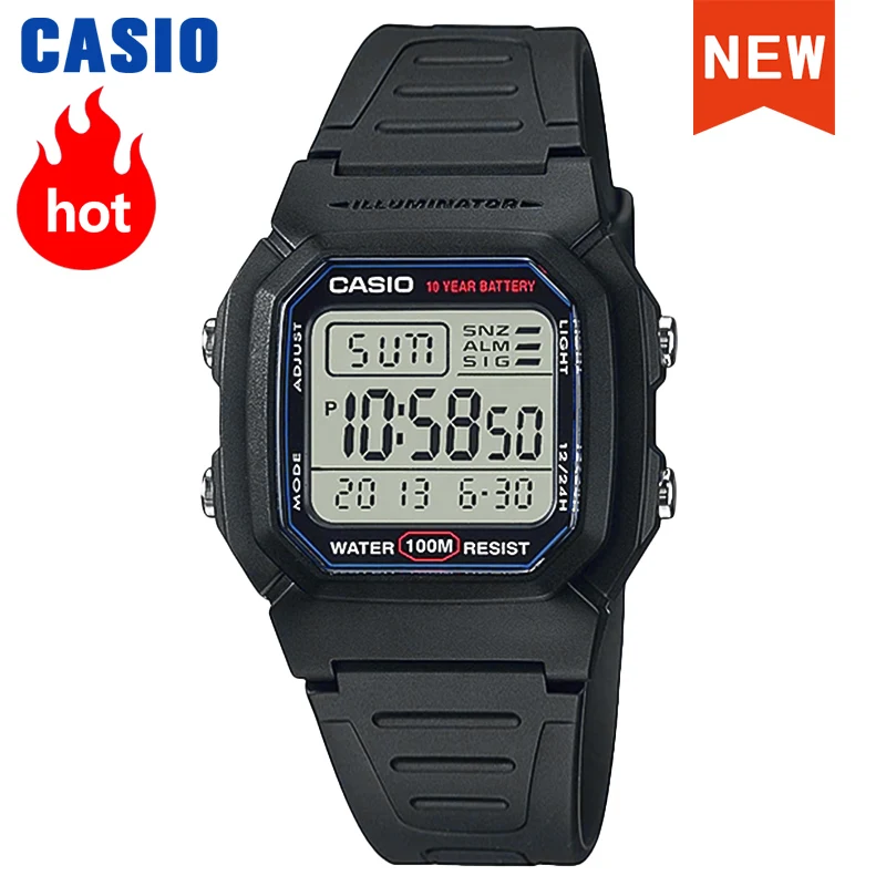 Casio watch g shock watch men top luxury set military 10-Year Battery Life digital watch sport quartz men watch relogio W-800H-1