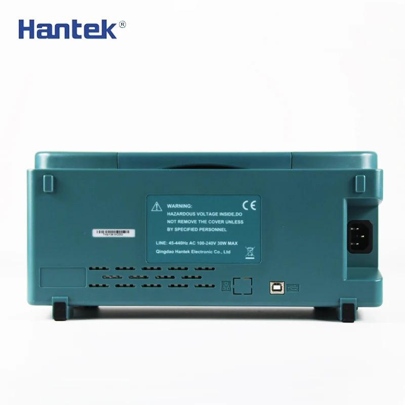 Hantek DSO5102P Цифровой Осциллограф портативный 100 МГц 2 канала 1GSa/s длина записи 40K USB