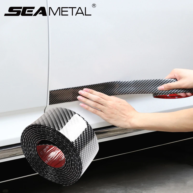 Автоформовочная лента из углеродного волокна DIY защитная кромка для дверного