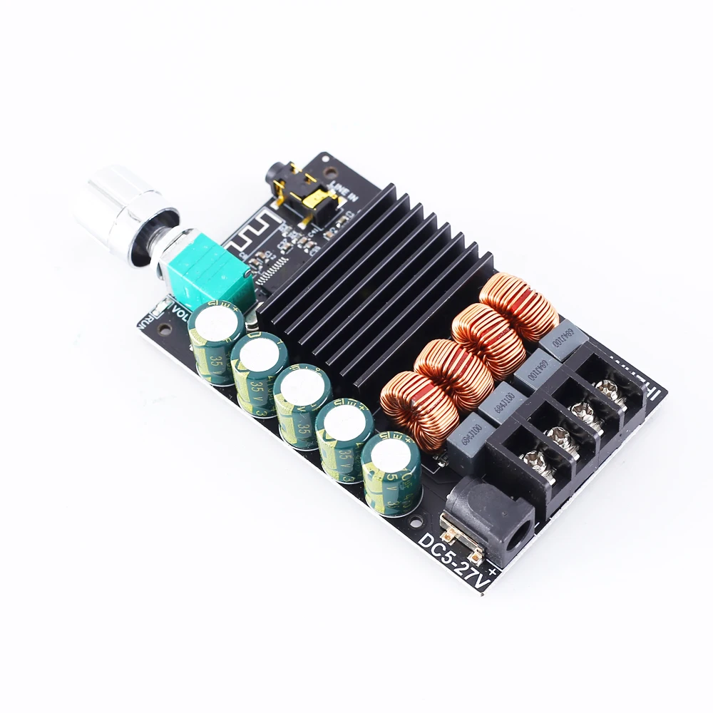 HIFI Bluetooth аудио стерео модуль BLE5.0 TPA3116D2 AUX цифровой усилитель модуль 100 Вт+ 100 Вт