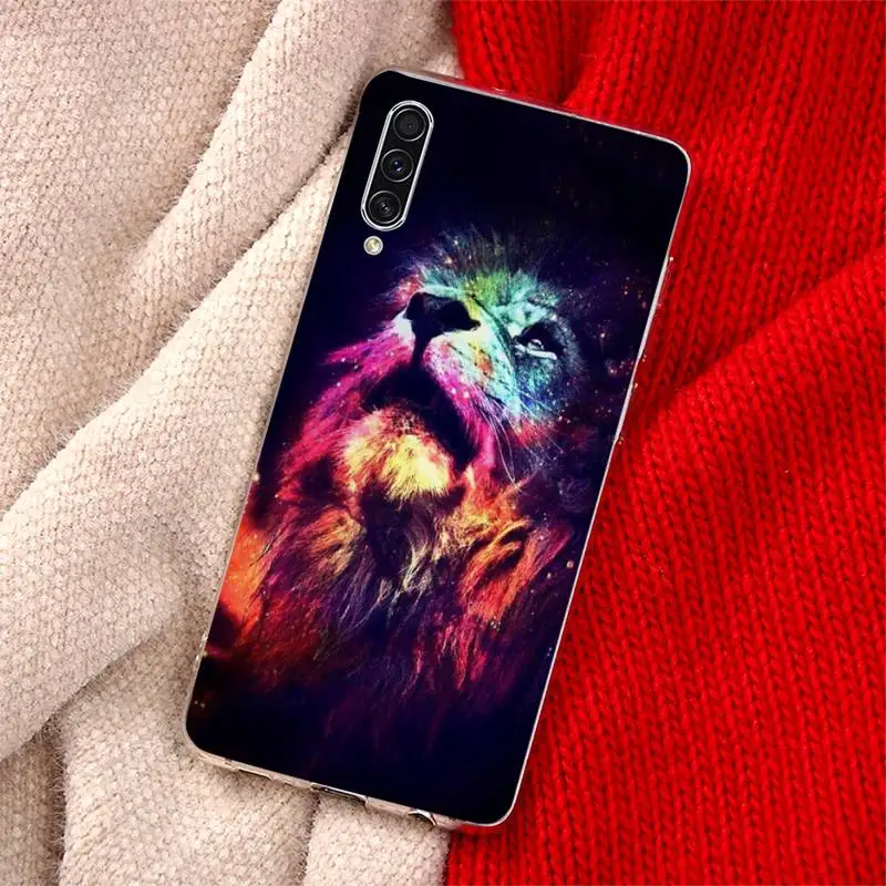 

Lion animal cool Phone Case For Samsung Galaxy S5 S6 S7 S8 S9 S10 S10e S20 edge plus lite