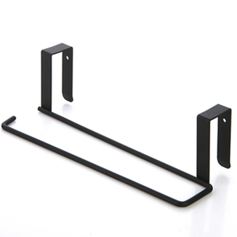 

Kitchen Organizer Paper Holder Tissue Towel Rack Hanging Bathroom Towel Roll Paper Holder Cabinet Cupboard Shelf Storage Rack