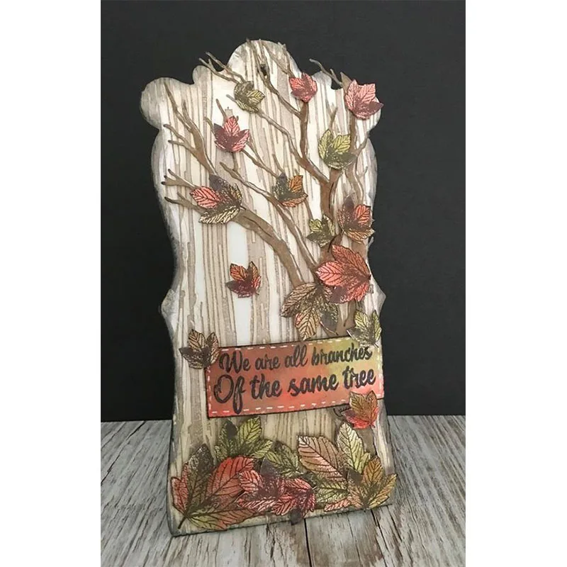 Die Set Flowers Snowdrops Wild Poppies Lilies Tree Butterfly Bird and Ornate Tags Metal Cutting Dies for Scrapbooking New