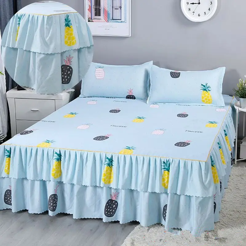 Постельное белье тонкое постельное с цветами устойчивое к пятнам для хозяйской