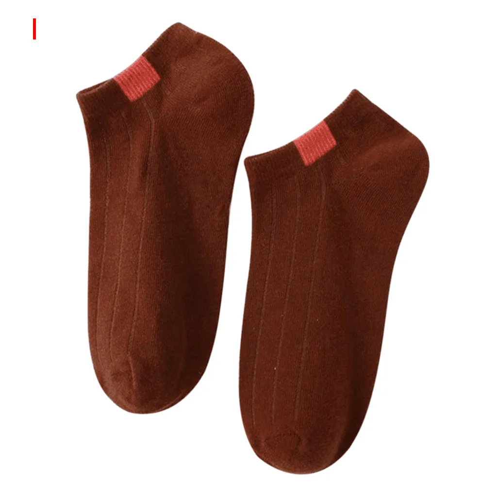 

Korea Ready Stock Women Casual Cotton Solid Pure Color Comfortable Socks Calcetines De La Mujer